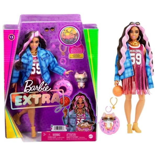 Lutka košarkašica Extra BARBIE