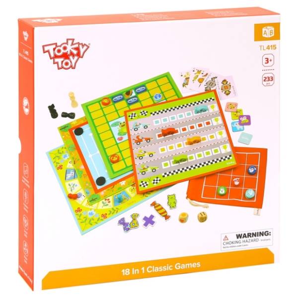 Montessori igre 18u1 Pertlanje životinja TOOKY TOY