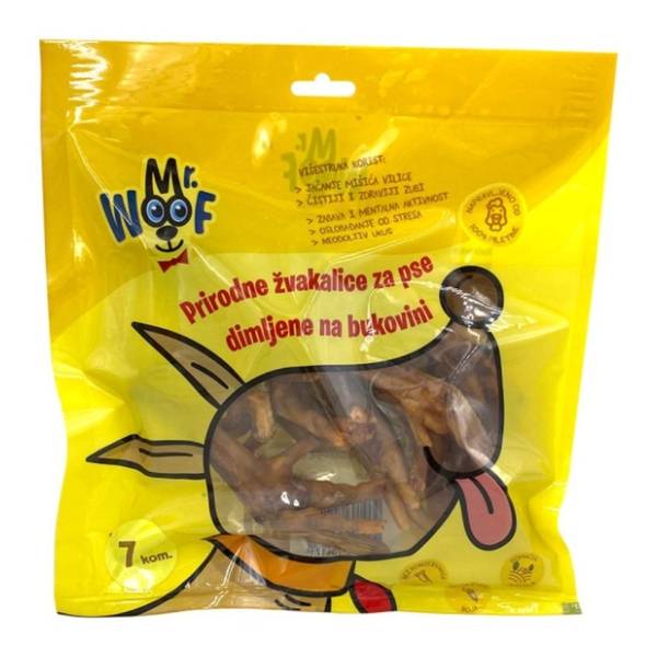 MR. WOOF žvakalice za pse pileće nogice 7kom