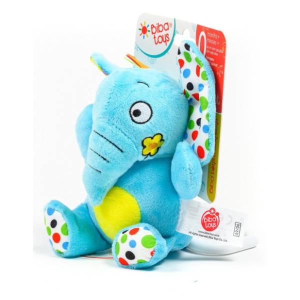 Muzička plišana igračka Slon BIBA TOYS