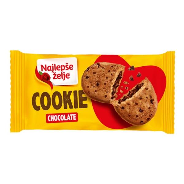 NAJLEPŠE ŽELJE cookie čokolada 32g