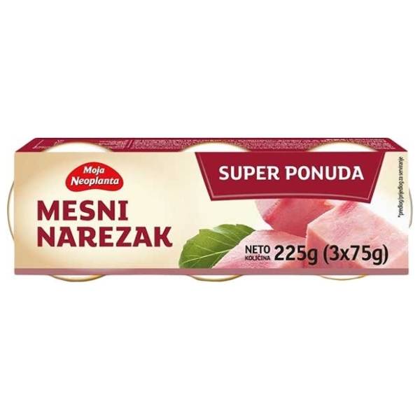 Narezak NEOPLANTA mesni 3X75g