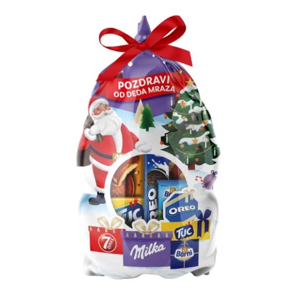 Novogodišnji paketić MILKA Xmas kesa 841,5g