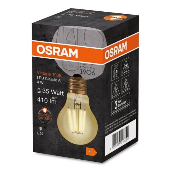 OSRAM LED dekorativna retro sijalica E27 4W