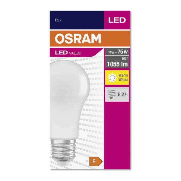 OSRAM LED sijalica E27 10W (75W) Classic A 2700K