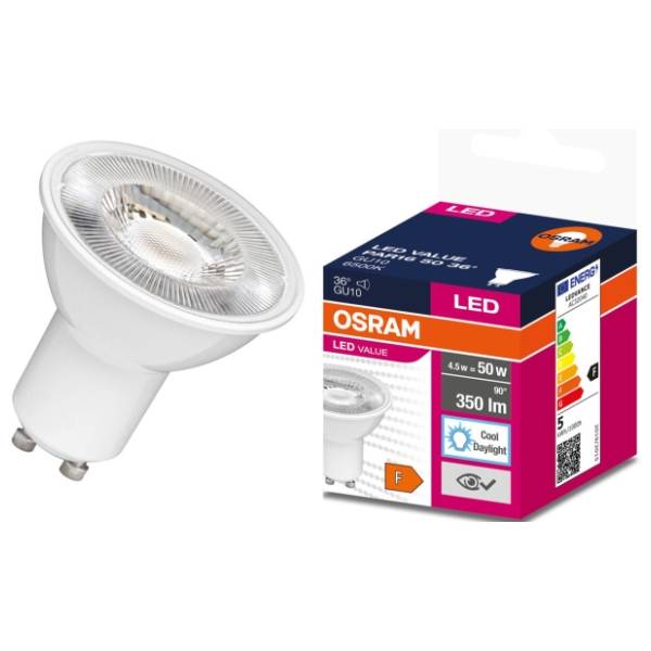 OSRAM LED sijalica GU10 5W (50W) 6500K