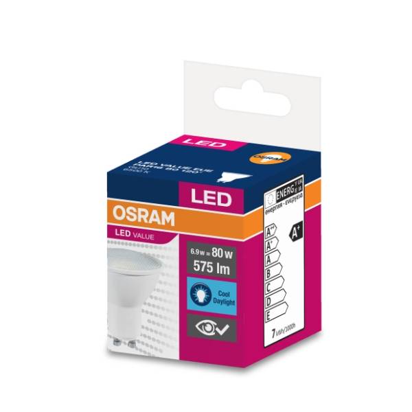 OSRAM LED sijalica GU10 6,9W CW 6500K