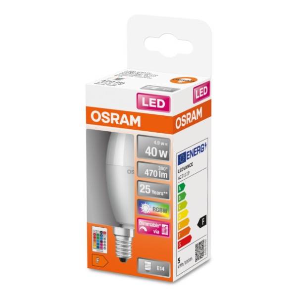 OSRAM LED sijalica sa daljinskim upravljačem E14 4,9W RGBW