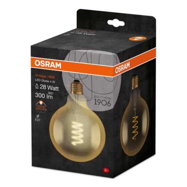 OSRAM LED sijallica E27 4W CL G125
