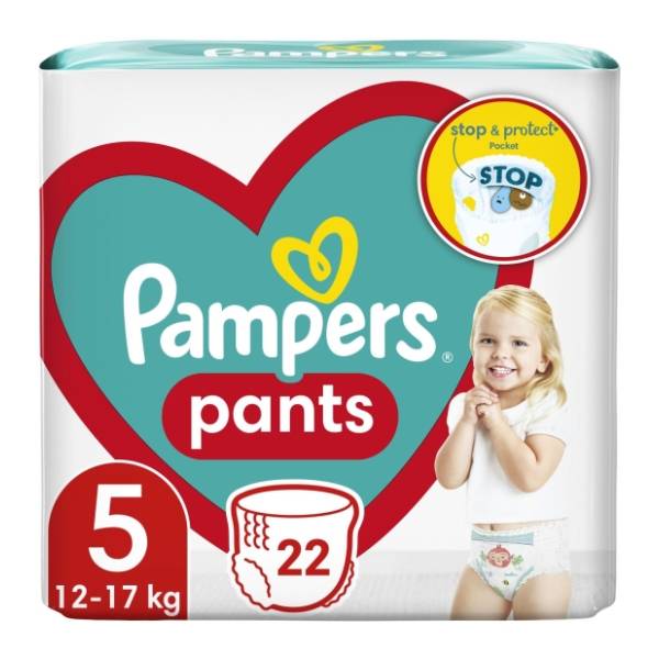 PAMPERS pelene Pants CP 5 22kom