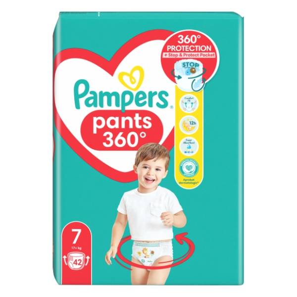 PAMPERS pelene pants GP 7 42kom