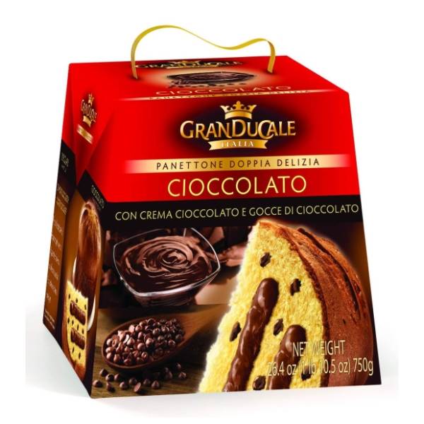 Panetone GRANDUCALE biskvit sa čokoladom 750g