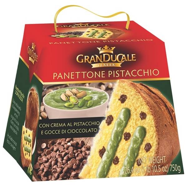 Panetone GRANDUCALE biskvit sa maslacem i pistaćima 750g