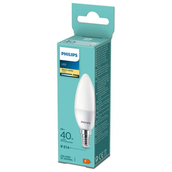 PHILIPS LED sijalica E14 5W (40W) B35 CW FR ND 1PF/12