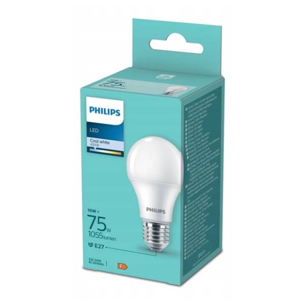 PHILIPS LED sijalica E27 10,5W A60 CW FR