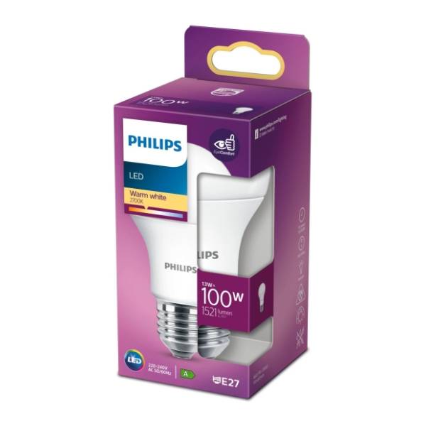 PHILIPS LED sijalica E27 12,5W (100W) A60 CDL MAT ND PS755