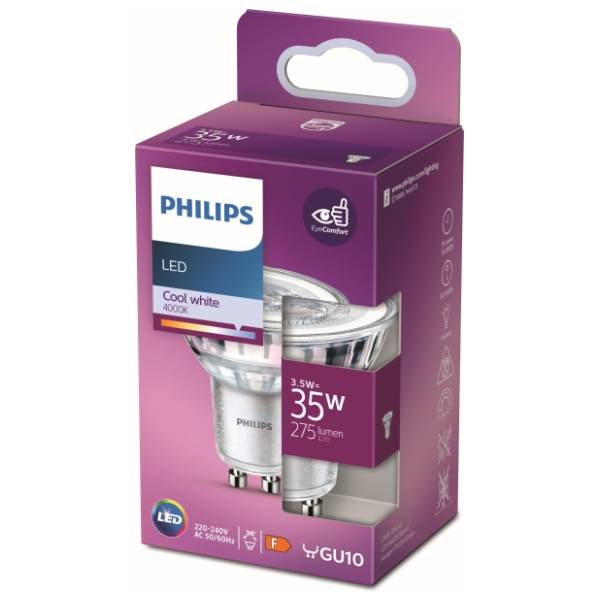 PHILIPS LED sijalica GU10 3,5W 36D WH ND RF PS738