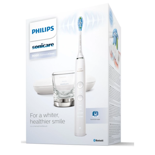PHILIPS Sonicare diamond clean 9000 električna četkica bela