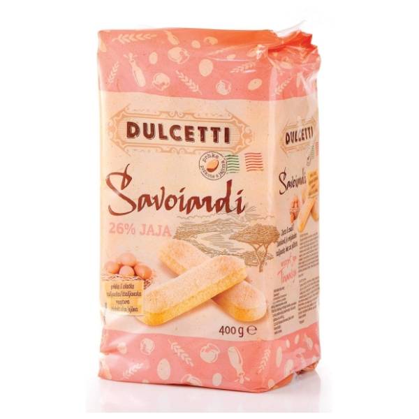 Keks DULCETTI Piškote 400g