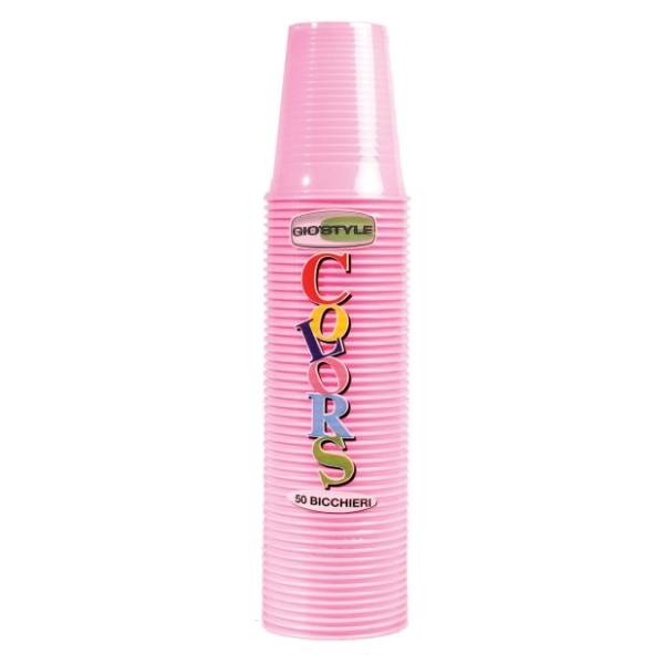 Plastične čaše DOPLA 200ml 50kom roze