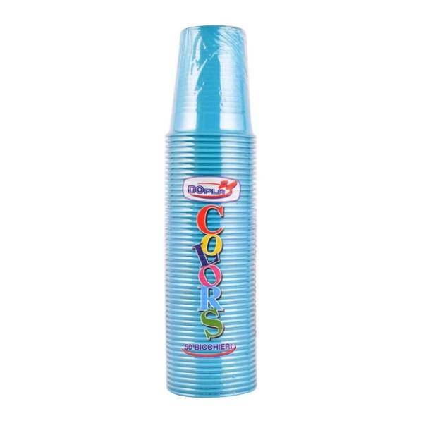 Plastične čaše DOPLA 200ml 50kom tirkizne