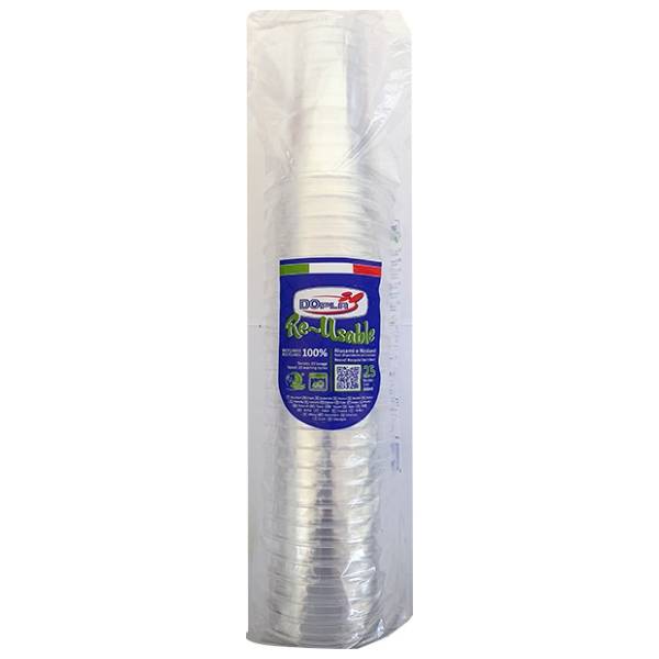Plastične čaše DOPLA 600ml 25kom providne