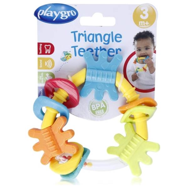 PLAYGRO glodalica igračka žuta