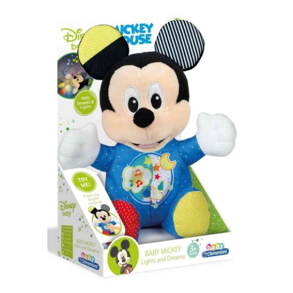 Plišana igračka baby Mickey CLEMENTONI