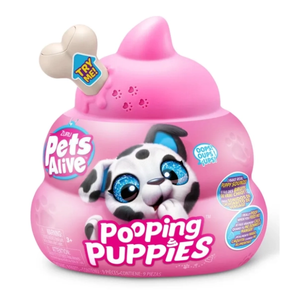 Plišana igračka Kuca poopy Pets Alive ZURU