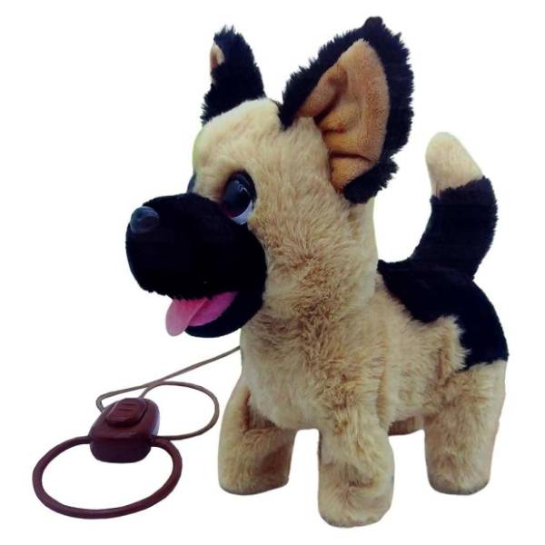 Plišana kuca Vučko koja šeta i laje MILLA TOYS