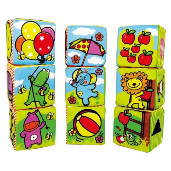 Plišane kocke 	BIBA TOYS