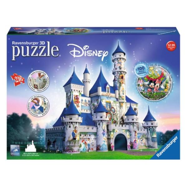 Puzzle Dizni dvorac 3D RAVENSBURGER
