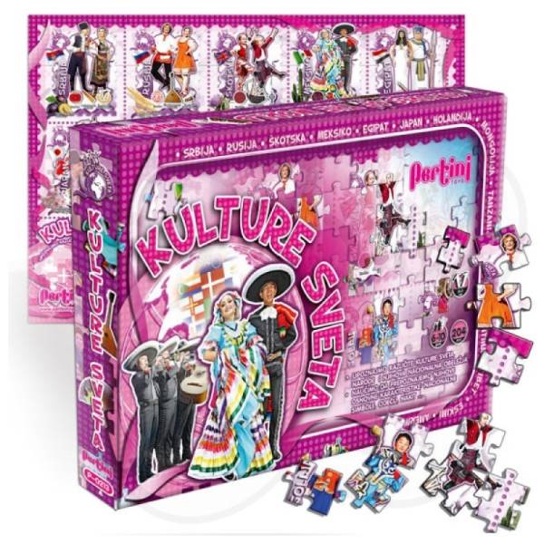 Puzzle Kulture sveta PERTINI