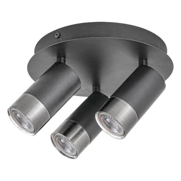 RABALUX plafonjera 3x15W GU10 fi 22cm Zircon 5071
