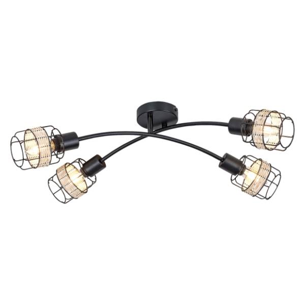 RABALUX spot svetlo 4x25W E14 fi 9,5cm Indiana 5282