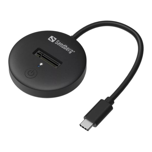 SANDBERG Docking station USB 3.2 za M.2 + NVMe SSD (136-47)