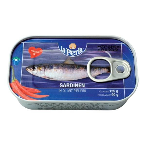 Sardina LA PERLA sa paprikom 125g