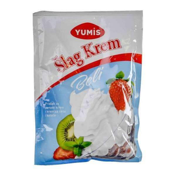 Šlag krem beli ALEVA 100g