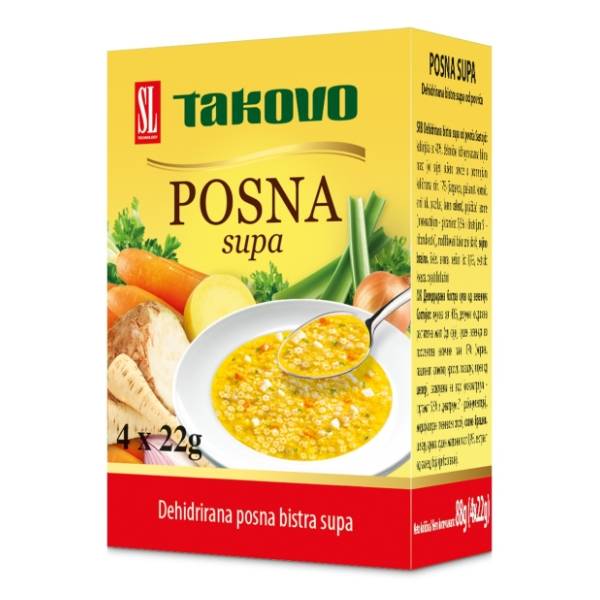 Supa TAKOVO kocka posna 88g