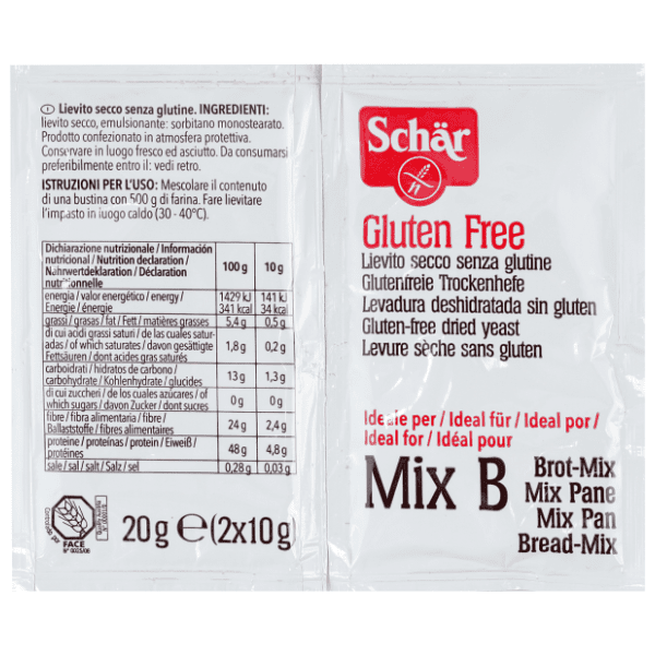 Suvi kvasac bez glutena SCHAR 2x10g