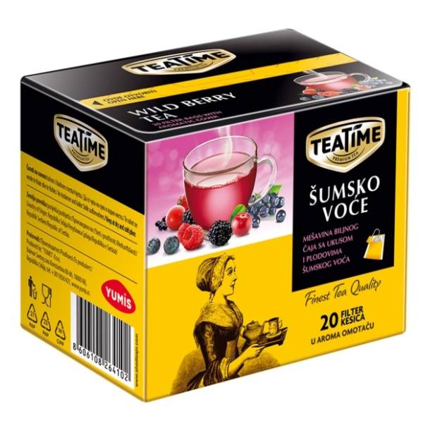 TEA TIME šumsko voće 40g
