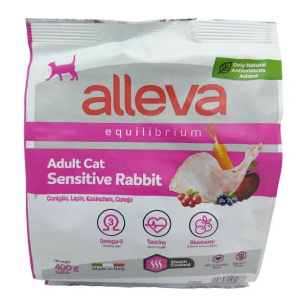 ALLEVA Equilibrium hrana za mačke zečetina 400g