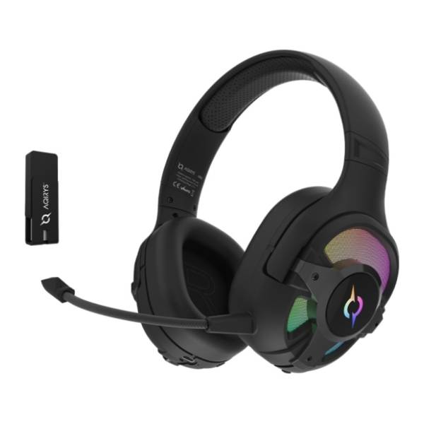 AQIRYS slušalice Ara RGB Black