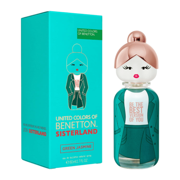 BENETTON Sisterland green jasmine toaletna voda 80ml