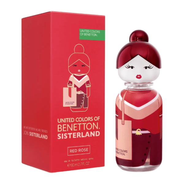BENETTON Sisterland red rose toaletna voda 80ml