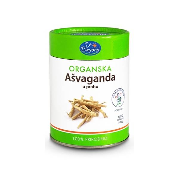 BEYOND Ašvaganda u prahu organska 100g