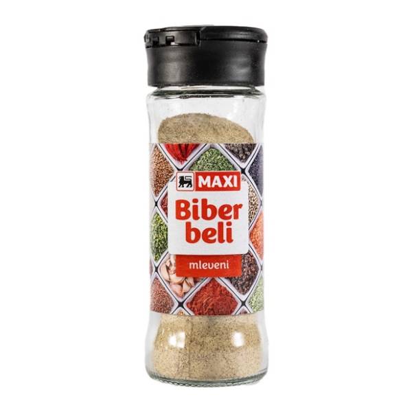 Biber MAXI beli staklo 55g