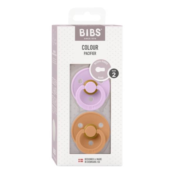 BIBS cucla Violet Sky & Pumpkin (0-6m) 2kom