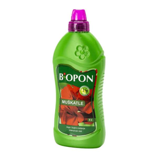 BIOPON tečno đubrivo za muškatle 1l