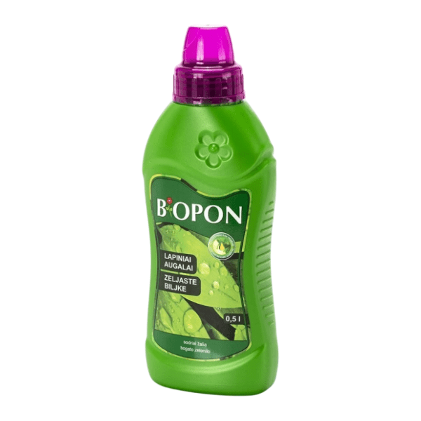 BIOPON tečno đubrivo za zeljaste biljke 500ml